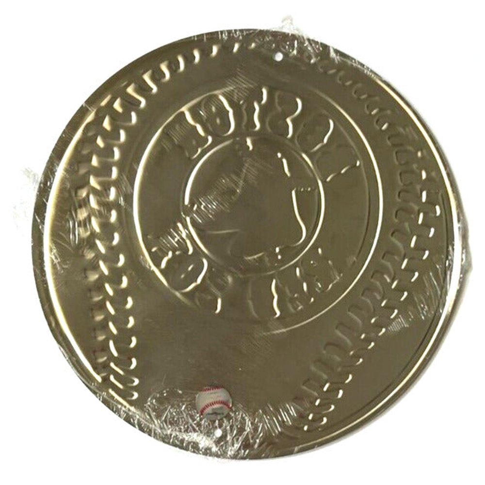 Boston Red Sox Baseball Licensed Embossed 12" Diameter Circular Sign NEW! Sports Mem, Cards & Fan Shop:Fan Apparel & Souvenirs:Baseball-MLB Style Your Walls